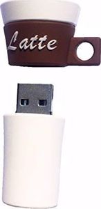 Pendrive Ulticool Filiżanka do kawy Latte 16 GB Pamięć USB Flash Kawa - Memory Stick - Oryginalna Unikalna pamięć USB - Memory Stick do przechowywania danych 3