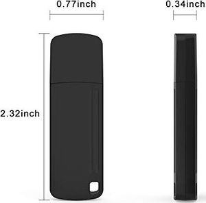 Pendrive Vansuny Pamięć USB 3.0 256GB, Vansuny odczytuje do 100MB / s pendrive USB, pendrive z nasadką i otworem na linę, pendrive do laptopa / PC / TV / radio samochodowe, czarny 8