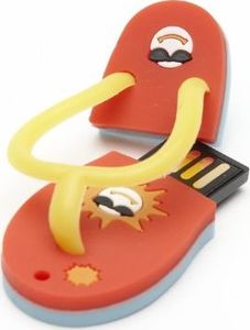 Pendrive Aricona Pamięć USB Aricona Funny Design by Form Flipflop 4 GB, szybszy USB 2.0 / 1.1, fajne, zabawne pendrive'y z funkcją plug i play, oryginalne, zabawne pendrive'y, specjalny prezent 3