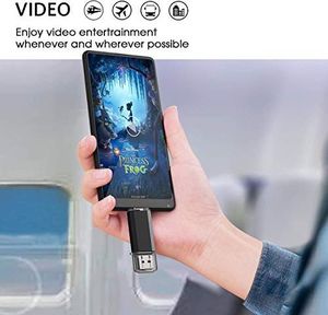 Pendrive LXSINO Pamięć USB 64 GB Pamięć USB C Pamięć 2 w 1 Pamięć flash USB 3.0 Pamięć OTG typu C do smartfonów typu C, Samsung Galaxy S10, S9, S8, Note9, Google Pixel 3, MacBook Pro 3