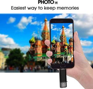 Pendrive LXSINO Pamięć USB 64 GB Pamięć USB C Pamięć 2 w 1 Pamięć flash USB 3.0 Pamięć OTG typu C do smartfonów typu C, Samsung Galaxy S10, S9, S8, Note9, Google Pixel 3, MacBook Pro 4