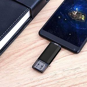 Pendrive LXSINO Pamięć USB 64 GB Pamięć USB C Pamięć 2 w 1 Pamięć flash USB 3.0 Pamięć OTG typu C do smartfonów typu C, Samsung Galaxy S10, S9, S8, Note9, Google Pixel 3, MacBook Pro 5