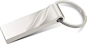Pendrive Datarm Pamięć USB 32GB metalowa pamięć flash USB 2.0 srebrna pamięć z brelokiem Przenośna pamięć 32GB na prezent urodzinowy firmy Datarm 1