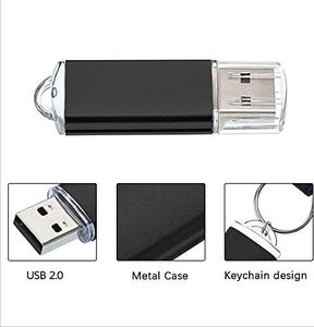 Pendrive Datarm Pamięć USB 128 MB 10 sztuk Tanie dyski flash USB - Metalowa karta Memory Stick o małej pojemności 10 sztuk Pamięć flash USB 2.0 - ramię danych Czarny Przenośna pamięć USB do przechowywania danych 5