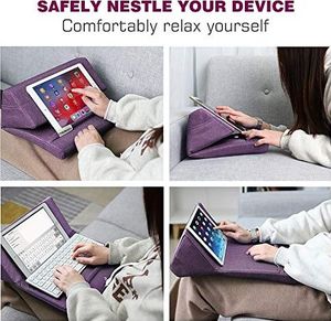 Stojak MoKo Stojak na tablet MoKo, uchwyt na tablet do 11 , poduszka do czytania na iPada 10, 2 2019 / Air 3.generacji, iPad Mini 5.generacji, Mini 4 3 2, iPad Pro 11 2020/2018, iPad 10, 5 / 9, 7, Samsung Tab , Fioletowy 2