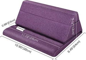 Stojak MoKo Stojak na tablet MoKo, uchwyt na tablet do 11 , poduszka do czytania na iPada 10, 2 2019 / Air 3.generacji, iPad Mini 5.generacji, Mini 4 3 2, iPad Pro 11 2020/2018, iPad 10, 5 / 9, 7, Samsung Tab , Fioletowy 3