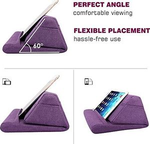 Stojak MoKo Stojak na tablet MoKo, uchwyt na tablet do 11 , poduszka do czytania na iPada 10, 2 2019 / Air 3.generacji, iPad Mini 5.generacji, Mini 4 3 2, iPad Pro 11 2020/2018, iPad 10, 5 / 9, 7, Samsung Tab , Fioletowy 5