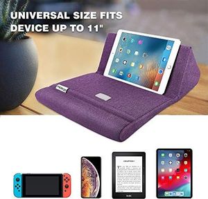 Stojak MoKo Stojak na tablet MoKo, uchwyt na tablet do 11 , poduszka do czytania na iPada 10, 2 2019 / Air 3.generacji, iPad Mini 5.generacji, Mini 4 3 2, iPad Pro 11 2020/2018, iPad 10, 5 / 9, 7, Samsung Tab , Fioletowy 6