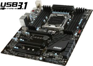 Płyta główna MSI X99A Raider, Intel X99, 2011-V3, DDR4, USB3.1 (7885-036R) 4