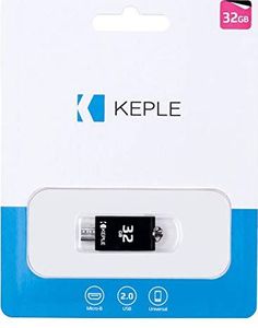Pendrive Keple Pamięć USB 32GB OTG na Micro USB Pamięć flash 2 w 1 Pendrive 2.0 Kompatybilny z tabletem Samsung Galaxy Tab E 9.6, 4 7.0, 4 8.0, 4 10.1, 3 7.0, 3 8.0, 3 10.1, Pro 8.4, Pro 10.1 tablet 32 Podwójny port GB 5