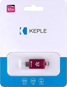 Pendrive Keple Pamięć USB 32GB czerwona OTG na Micro USB 2 w 1 pendrive pendrive 2.0 Kompatybilna z Asus MeMo Pad 7, Pad HD 7, Pad 8, Pad 10, ZenPad 7, 8, S 8.0 Z580C / Z380C, 10 Z300M - Dysk 32 GB 2