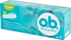 Johnson & Johnson O.B.ProComfort Super Plus komfortowe tampony 1op.-16szt 1