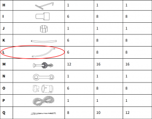Zipro Dolny słupek stelaża siatki do trampoliny 14FT/435cm PUMPKIN 2