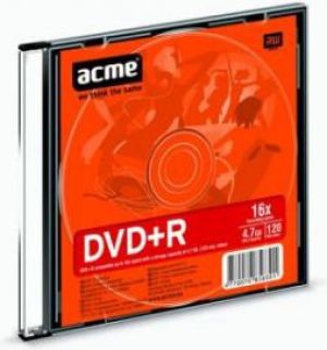 Acme DVD+R, 4.7GB, 16X, slim box (4770070858301) 1