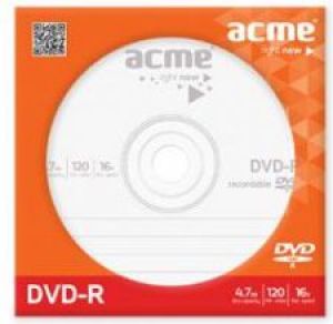 Acme DVD-R, 120min/4,7 GB, 16X, koperta (4770070855904) 1