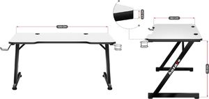 Biurko Huzaro Hero 2.5 Białe 120 cmx60 cm 10