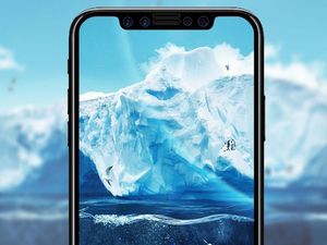 Alogy Szkło hartowane na cały ekran Full Glue iPhone X Xs Bałe uniwersalny 5