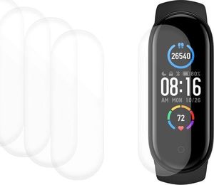 Alogy 5x Folia hydrożelowa Alogy Hydrogel do Xiaomi Mi Band 5 uniwersalny 2