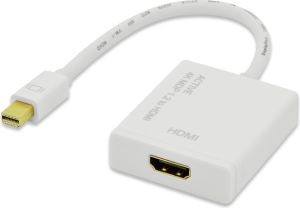 Adapter AV Ednet DisplayPort Mini - HDMI biały (84519) 1