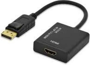 Adapter AV Ednet DisplayPort - HDMI czarny (84517) 1
