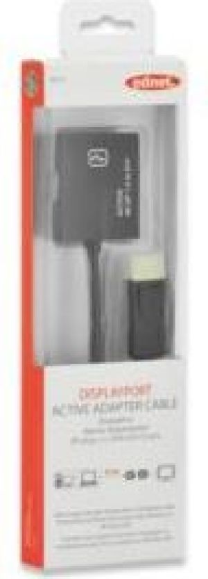 Adapter AV Ednet DisplayPort - DVI-I czarny (84516) 2