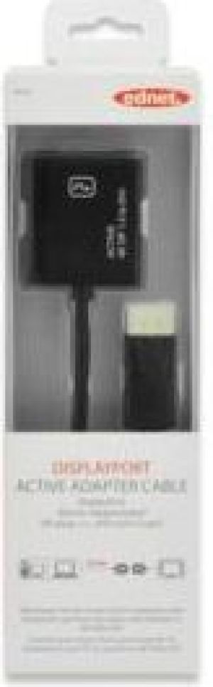 Adapter AV Ednet DisplayPort - DVI-I czarny (84516) 3