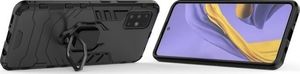 Hurtel Ring Armor pancerne hybrydowe etui pokrowiec + magnetyczny uchwyt Samsung Galaxy S20 czarny uniwersalny 6