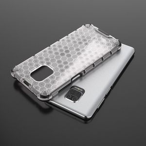 Hurtel Honeycomb etui pancerny pokrowiec z żelową ramką Xiaomi Redmi Note 9 Pro / Redmi Note 9S przezroczysty uniwersalny 11