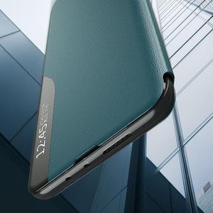 Hurtel Eco Leather View Case elegancki futerał etui z klapką i funkcją podstawki Samsung Galaxy Note 20 fioletowy uniwersalny 4