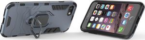 Hurtel Ring Armor pancerne hybrydowe etui pokrowiec + magnetyczny uchwyt iPhone SE 2020 / iPhone 8 / iPhone 7 niebieski uniwersalny 5