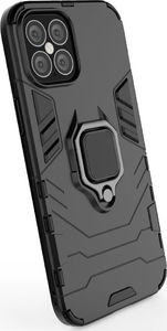 Hurtel Ring Armor pancerne hybrydowe etui pokrowiec + magnetyczny uchwyt iPhone 12 Pro Max niebieski uniwersalny 8