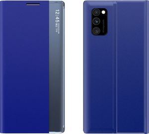 Hurtel New Sleep Case pokrowiec etui z klapką z funkcją podstawki Samsung Galaxy A51 5G niebieski uniwersalny 1