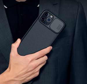 Nillkin Nillkin CamShield Pro Case pancerne etui pokrowiec osłona na aparat kamerę iPhone 12 mini czarny uniwersalny 14