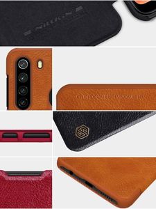 Nillkin Nillkin Qin skórzana kabura etui Samsung Galaxy M30s / Galaxy M21 czarny uniwersalny 12