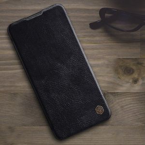 Nillkin Nillkin Qin skórzana kabura etui Samsung Galaxy M30s / Galaxy M21 czarny uniwersalny 18