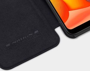 Nillkin Nillkin Qin skórzana kabura etui Samsung Galaxy M30s / Galaxy M21 czarny uniwersalny 8