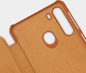 Nillkin Nillkin Qin skórzana kabura etui Samsung Galaxy M30s / Galaxy M21 czarny uniwersalny 10