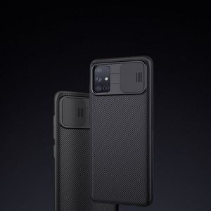 Nillkin Nillkin CamShield Case etui pokrowiec osłona na aparat kamerę Samsung Galaxy A71 czarny uniwersalny 9