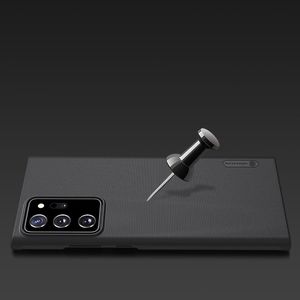Nillkin Nillkin Super Frosted Shield wzmocnione etui pokrowiec + podstawka Samsung Galaxy Note 20 Ultra czarny uniwersalny 11