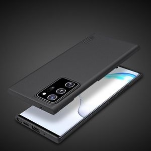 Nillkin Nillkin Super Frosted Shield wzmocnione etui pokrowiec + podstawka Samsung Galaxy Note 20 Ultra czarny uniwersalny 12