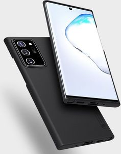 Nillkin Nillkin Super Frosted Shield wzmocnione etui pokrowiec + podstawka Samsung Galaxy Note 20 Ultra czarny uniwersalny 4