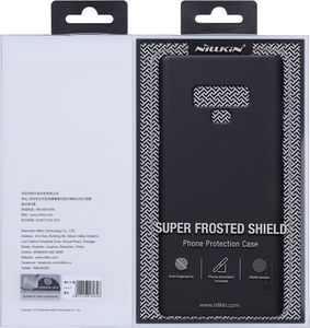 Nillkin Nillkin Super Frosted Shield wzmocnione etui pokrowiec + podstawka Samsung Galaxy Note 20 Ultra czarny uniwersalny 5