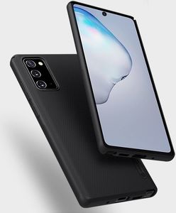 Nillkin Nillkin Super Frosted Shield wzmocnione etui pokrowiec + podstawka Samsung Galaxy Note 20 czarny uniwersalny 4