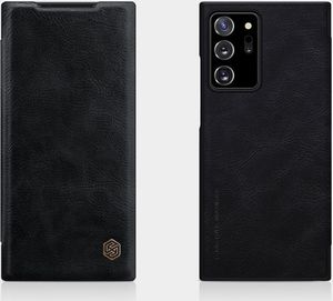 Nillkin Nillkin Qin skórzana kabura etui Samsung Galaxy Note 20 Ultra czarny uniwersalny 14