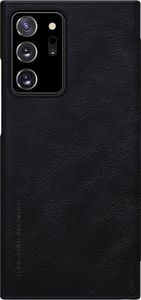 Nillkin Nillkin Qin skórzana kabura etui Samsung Galaxy Note 20 Ultra czarny uniwersalny 4