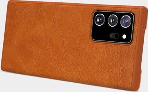Nillkin Nillkin Qin skórzana kabura etui Samsung Galaxy Note 20 Ultra czarny uniwersalny 10