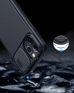 Nillkin Nillkin CamShield Pro Case pancerne etui pokrowiec osłona na aparat kamerę iPhone 12 Pro Max czarny uniwersalny 11