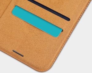 Nillkin Nillkin Qin skórzana kabura etui iPhone 12 mini czarny uniwersalny 7