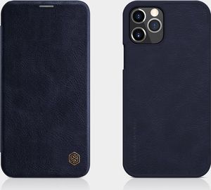 Nillkin Nillkin Qin skórzana kabura etui iPhone 12 Pro / iPhone 12 czarny uniwersalny 14