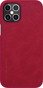 Nillkin Nillkin Qin skórzana kabura etui iPhone 12 Pro Max czerwony uniwersalny 2